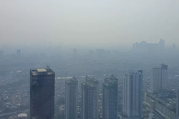 Potret Polusi Udara di Jantung Ibu Kota