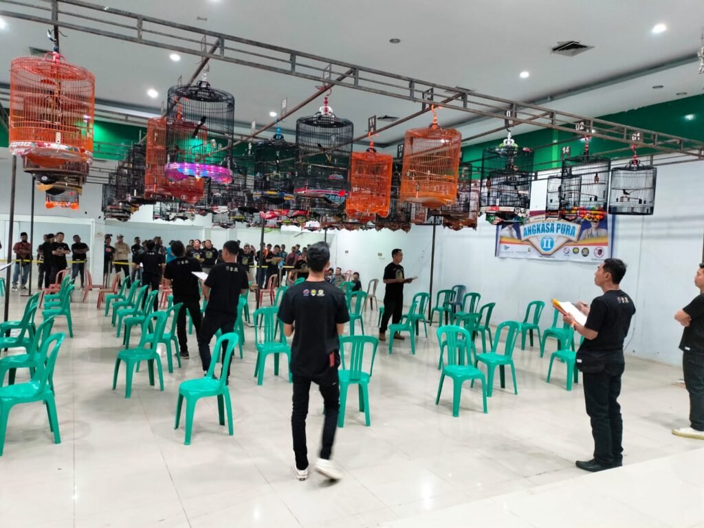 Piala Angkasa Pura II CUP: Lomba Burung Berkicau Digelar di Bandara Lama Jambi