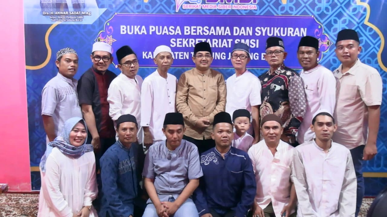 SMSI Tanjung Jabung Barat Gelar Syukuran dan Buka Puasa Bersama Ketua Dewan Pembina