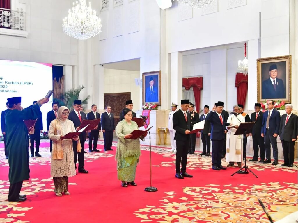 Pengucapan Sumpah Anggota LPSK Masa Jabatan 2024-2029: Momen Bersejarah di Istana Negara