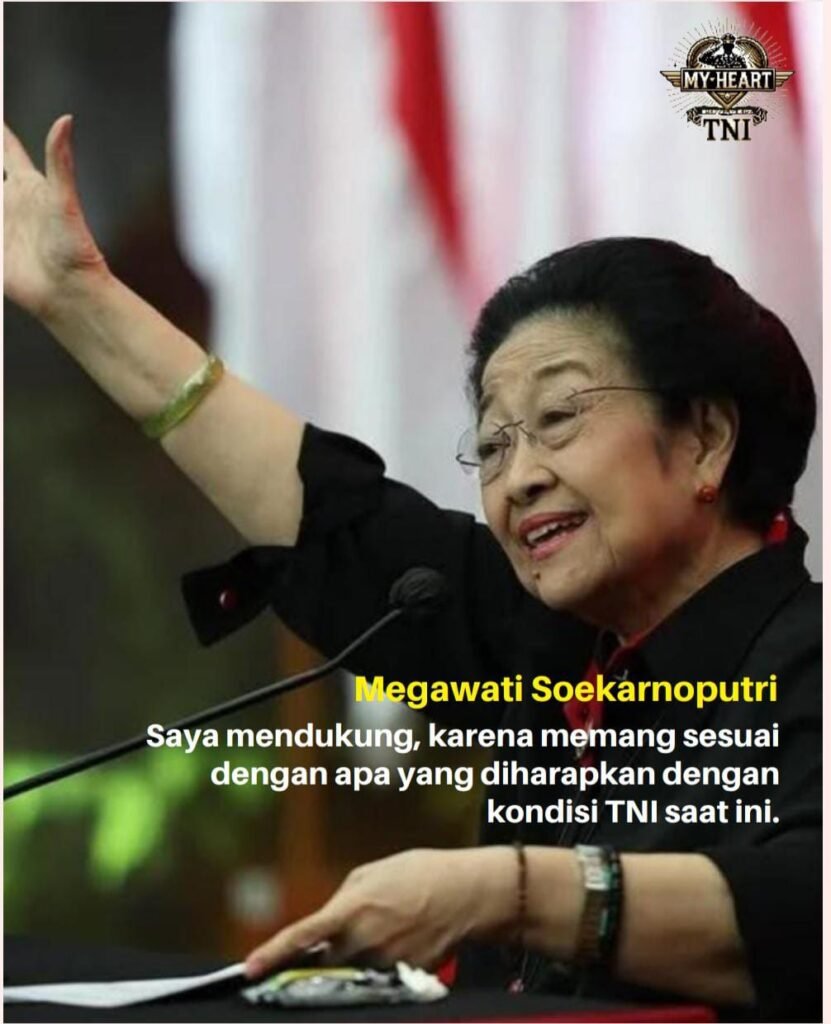 Megawati Dukung Revisi UU TNI, Pastikan Supremasi Sipil Tetap Terjaga
