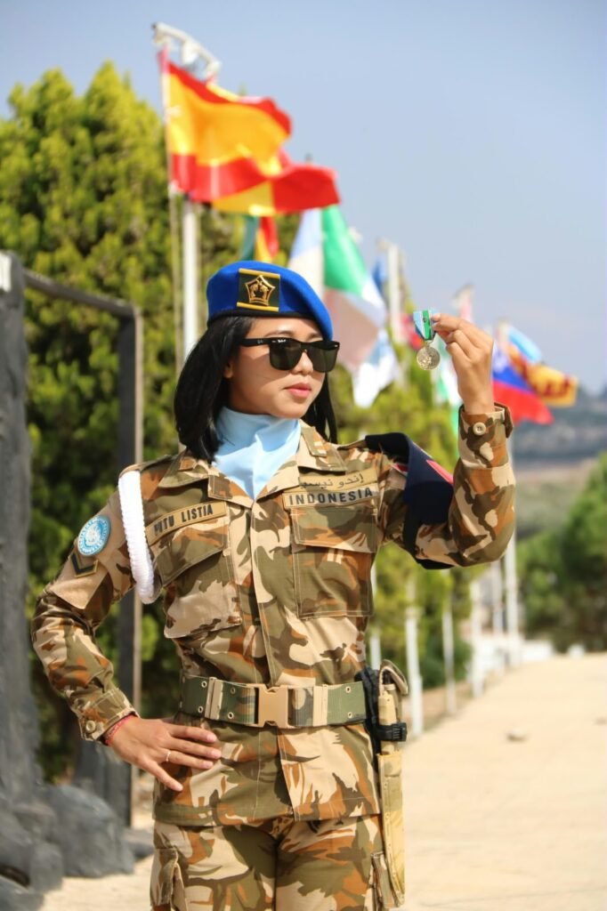 Bertugas di Lebanon, Serda Putu Listia Kurniawati Tetap Lanjutkan S2 Hukum